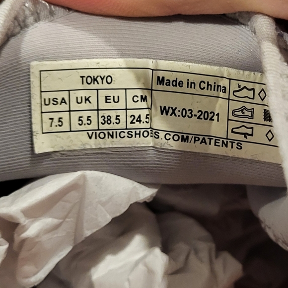 Vionic Tokyo Womens Athletic Walking Slip On Shoes Size 7.5 Gray - Picture 10 of 10